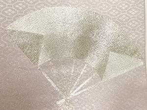 アンティーク　扇模様刺繍名古屋帯